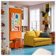 Sofa rozkładana, Skiftebo żółty FRIDHULT 005.754.46