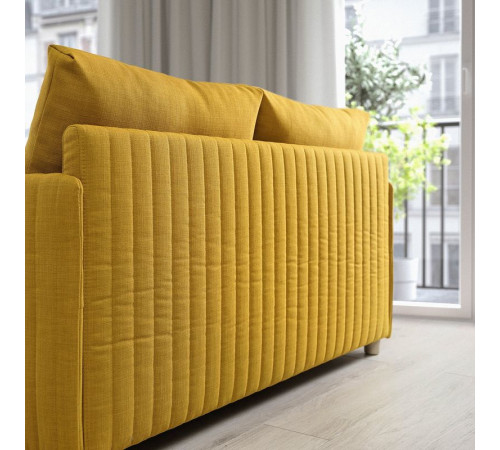 Sofa rozkładana, Skiftebo żółty FRIDHULT 005.754.46