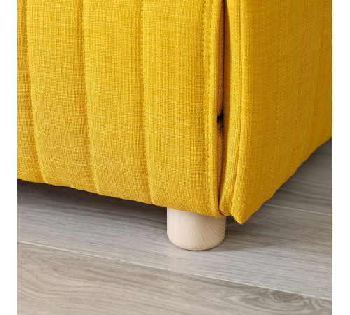 Sofa rozkładana, Skiftebo żółty FRIDHULT 005.754.46