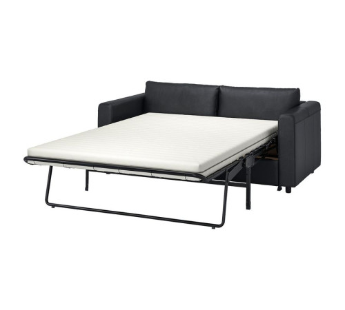 Sofa 2-osobowa, rozkładana, Grann/Bomstad czarny VIMLE 094.773.33