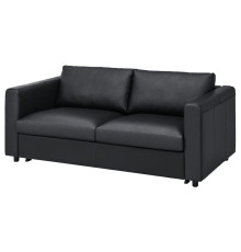 Sofa 2-osobowa, rozkładana, Grann/Bomstad czarny VIMLE 094.773.33