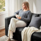 Sofa 2-osobowa, rozkładana, Grann/Bomstad czarny VIMLE 094.773.33
