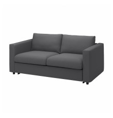 Sofa 2-osobowa, rozkładana, Hallarp szary VIMLE 095.370.30