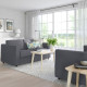 Sofa 2-osobowa, rozkładana, Gunnared średnioszary VIMLE 095.452.71