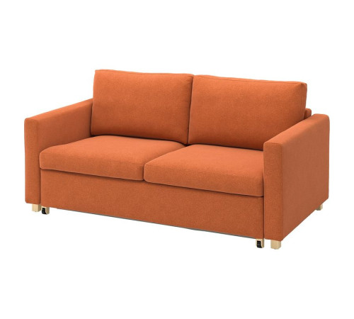 Sofa 2-osobowa, rozkładana, Tonerud czerwonobrązowy SALTSJÖBADEN 095.785.96