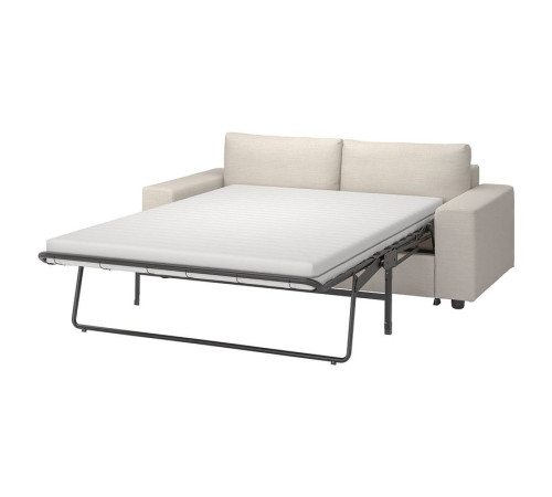 Sofa 2-osobowa, rozkładana, z szerokimi podłokietnikami/Gunnared beżowy VIMLE 195.452.04