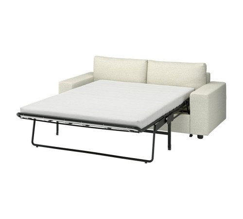 Sofa 2-osobowa, rozkładana, z szerokimi podłokietnikami/Gunnared beżowy VIMLE 195.452.04