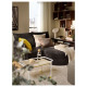 Sofa 2-osobowa, rozkładana, Vissle ciemnoszary LINDÅKRA 205.826.10