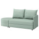 Sofa 2-osobowa, rozkładana, Vissle jasny szarozielony LINDÅKRA 206.292.69