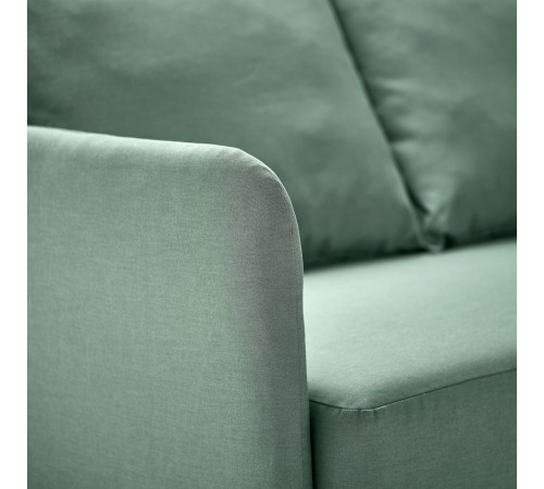 Sofa 2-osobowa, rozkładana, Vissle jasny szarozielony LINDÅKRA 206.292.69
