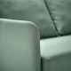 Sofa 2-osobowa, rozkładana, Vissle jasny szarozielony LINDÅKRA 206.292.69