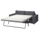 Sofa 2-osobowa, rozkładana, z szerokimi podłokietnikami/Gunnared średnioszary VIMLE 295.452.51