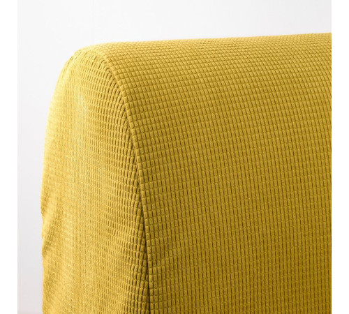 Sofa 2-osobowa, rozkładana, Vansbro żółty LYCKSELE MURBO 295.632.16