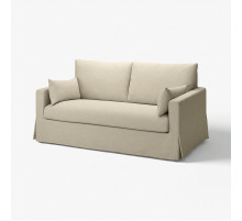 Sofa 2-osobowa, rozkładana, Hemmesta jasnobeżowy HYLTARP 495.148.71