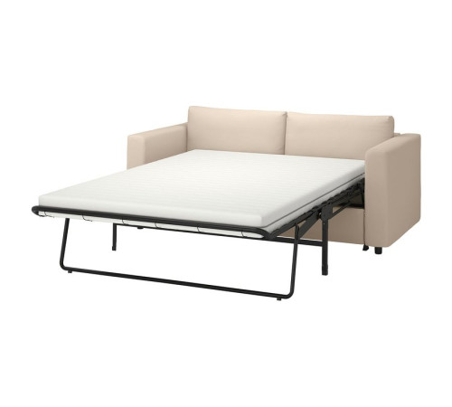 Sofa 2-osobowa, rozkładana, Hallarp beżowy VIMLE 595.370.23