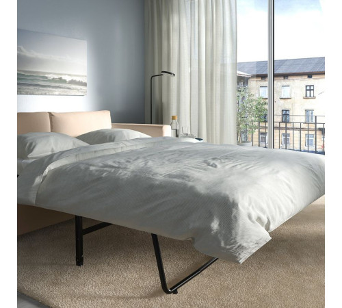 Sofa 2-osobowa, rozkładana, Hallarp beżowy VIMLE 595.370.23