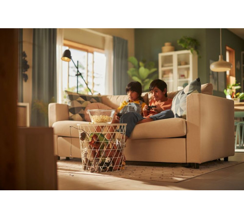Sofa 2-osobowa, rozkładana, Hallarp beżowy VIMLE 595.370.23