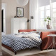 Sofa 2-osobowa, rozkładana, Kilanda brązowoczerwony EKHOLMA 695.985.58