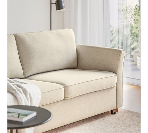 Sofa 2-osobowa, rozkładana, Kilanda jasnobeżowy EKHOLMA 695.985.63