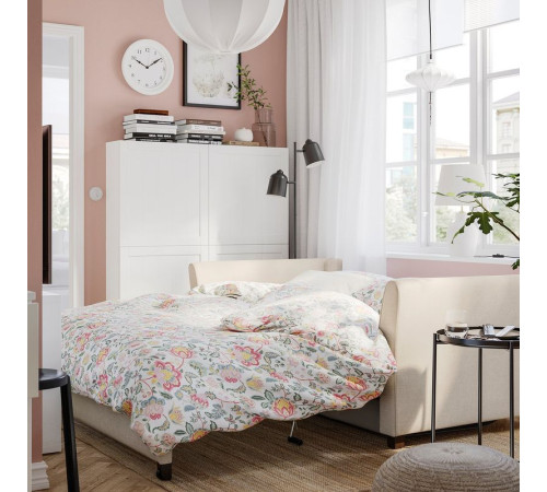 Sofa 2-osobowa, rozkładana, Kilanda jasnobeżowy EKHOLMA 695.985.63