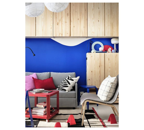 Sofa rozkładana, Knisa jasnoszary FRIDHULT 703.517.25