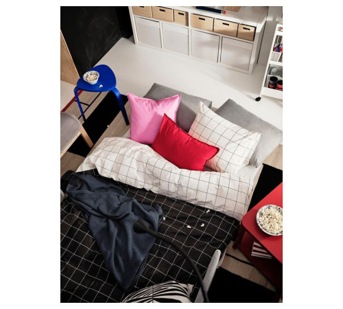 Sofa rozkładana, Knisa jasnoszary FRIDHULT 703.517.25
