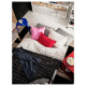 Sofa rozkładana, Knisa jasnoszary FRIDHULT 703.517.25