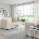 Sofa 2-osobowa, rozkładana, Gunnared beżowy VIMLE 895.452.29