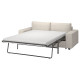 Sofa 2-osobowa, rozkładana, Gunnared beżowy VIMLE 895.452.29