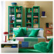Sofa 2-osobowa, rozkładana, Grindtorp wielobarwny LYCKSELE MURBO 895.617.14
