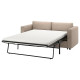 Sofa 2-osobowa, rozkładana, Hillared beżowy VIMLE 995.369.79