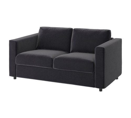 Sofa 2-osobowa, rozkładana, Djuparp ciemnoszary VIMLE 995.372.57