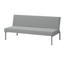 Sofa 3-osobowa, rozkładana, Knisa jasnoszary SALSTAD 005.749.46