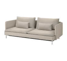Sofa 3-osobowa, rozkładana, Fridtuna jasnobeżowy SÖDERHAMN 195.800.61
