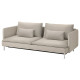 Sofa 3-osobowa, rozkładana, Fridtuna jasnobeżowy SÖDERHAMN 195.800.61