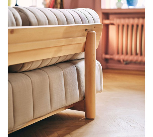 Sofa 3-osobowa, rozkładana, Skiftebo jasny szarobeżowy IKEA PS 2026 206.203.44