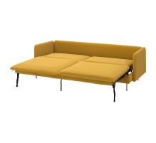 Sofa 3-osobowa, rozkładana, Kelinge ciemnożółty SÖDERHAMN 596.186.70