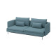 Sofa 3-osobowa, rozkładana, Fridtuna ciemny szaroniebieski SÖDERHAMN 596.213.90