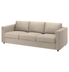 Sofa 3-osobowa, rozkładana, Hillared beżowy VIMLE 795.369.75