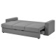 Sofa 3-osobowa, rozkładana, Tibbleby beżowy/szary BÅRSLÖV 805.415.89