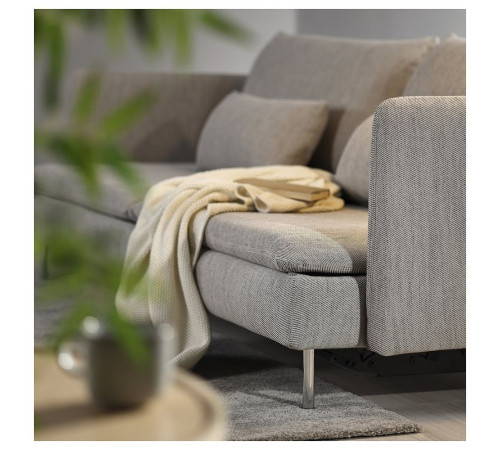 Sofa 3-osobowa, rozkładana, Viarp beż/brąz SÖDERHAMN 895.800.67