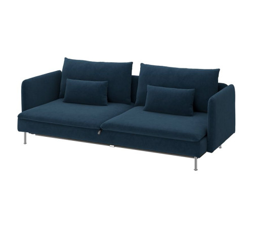 Sofa 3-osobowa, rozkładana, Kelinge granatowy SÖDERHAMN 896.213.84