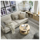 Sofa 3-osobowa, rozkładana, Kelinge granatowy SÖDERHAMN 896.213.84