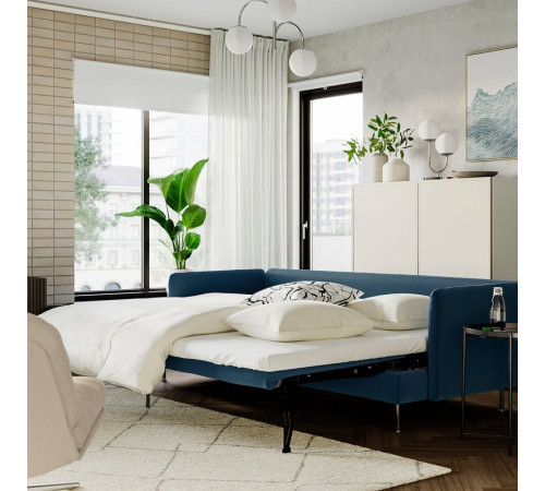 Sofa 3-osobowa, rozkładana, Kelinge granatowy SÖDERHAMN 896.213.84