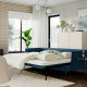 Sofa 3-osobowa, rozkładana, Kelinge granatowy SÖDERHAMN 896.213.84