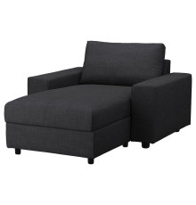Szezlong, z szerokimi podłokietnikami/Hillared antracyt VIMLE 094.327.35