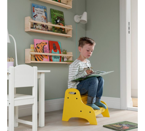 Taboret dziecięcy, żółty TROGEN 803.715.20