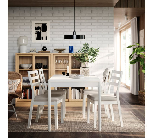 Krzesło, kremowy/Fridtuna jasnobeżowy TONSTAD 205.940.19