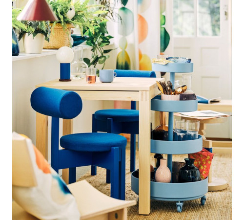 Стул, неоново-синий/Knäbäck неоново-синий IKEA PS 2026 206.178.79