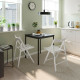 Krzesło składane, biały FRÖSVI 805.343.29